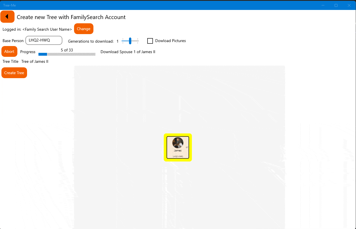 FamilySearch download data